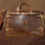 heritage leather briefcase