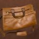 Heritage Tan Leather Briefcase