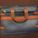 Navy Dual-Tone Leather